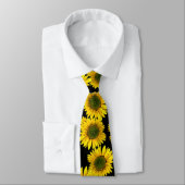 Zonnebloemen Stropdas (Gebonden)