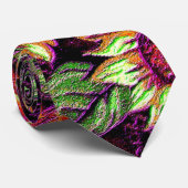 Zonnebloemen Stropdas (Opgerold)