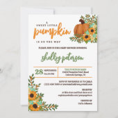 Zonnebloemen Sweet Little Pumpkin Geslachtsneutraa Kaart (Voorkant)