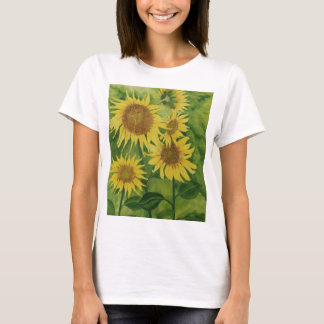 zonnebloemen t-shirt