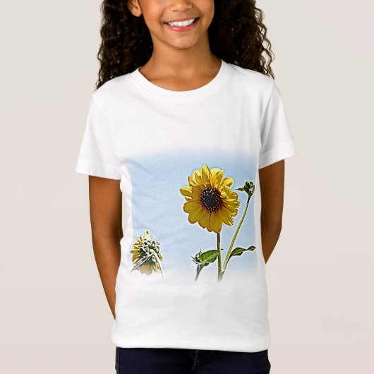 Zonnebloemen T-shirt (Voorkant)