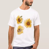 Zonnebloemen T-shirt (Voorkant)