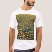 Zonnebloemen T-shirt (Voorkant)