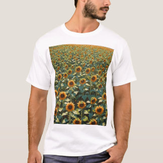 Zonnebloemen T-shirt