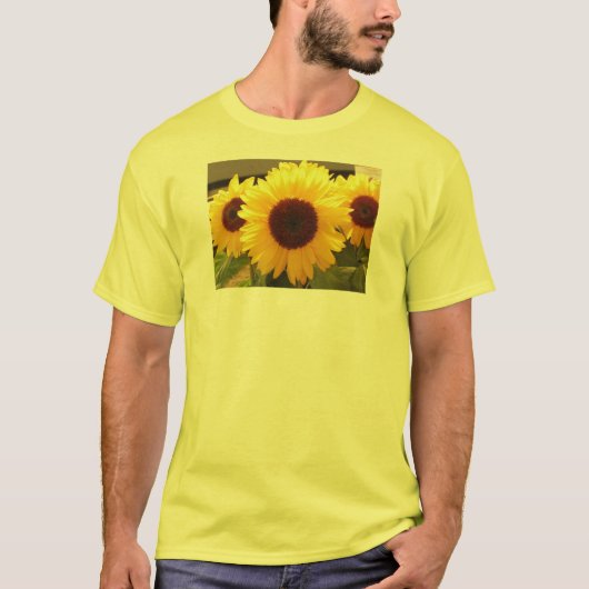 Zonnebloemen T-shirt (Voorkant)