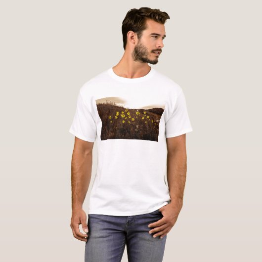 Zonnebloemen T-shirt (Voorkant volledig)