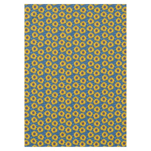 Zonnebloemen Tafelkleed (Voorkant)