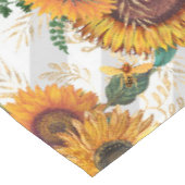 Zonnebloemen Tafelkleed (Gekanteld)