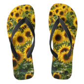 Zonnebloemen Teenslippers (Voetbed)