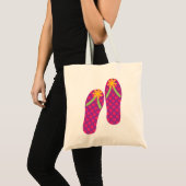 Zonnebloemen Teenslippers Tote Bag (Voorkant (product))