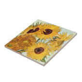 Zonnebloemen Tegeltje (Zijkant)