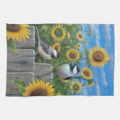Zonnebloemen Theedoek (Horizontaal)