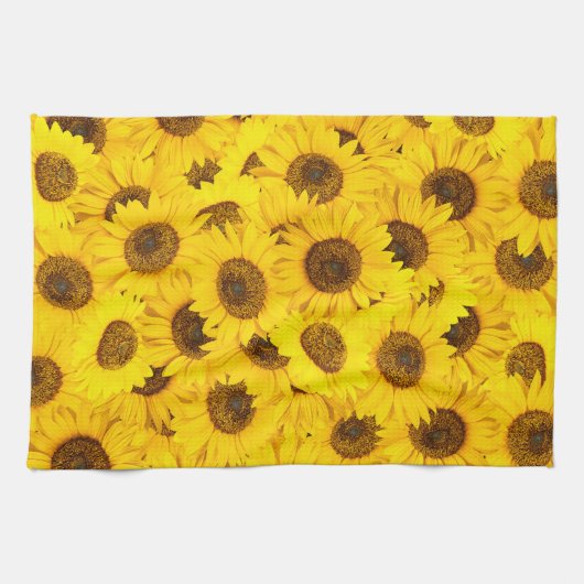 Zonnebloemen Theedoek (Horizontaal)