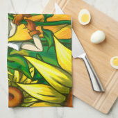 Zonnebloemen Theedoek (Quarter Fold)