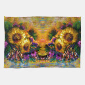 Zonnebloemen Theedoek (Horizontaal)