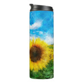 Zonnebloemen Thermosbeker (Geroteerd rechts)