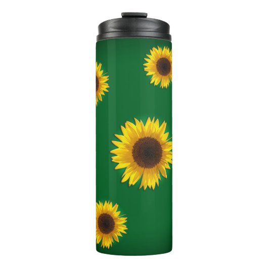 Zonnebloemen Thermosbeker (Voorkant)