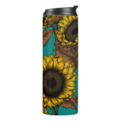 Zonnebloemen Thermosbeker (Gedraaid links)