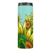 Zonnebloemen Thermosbeker (Achterkant)
