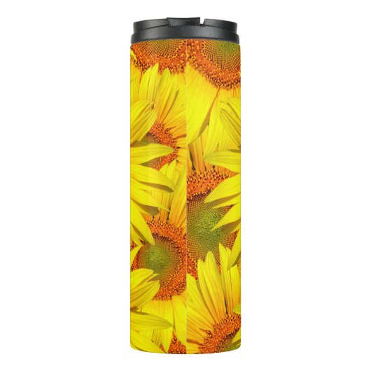 Zonnebloemen Thermosbeker (Achterkant)