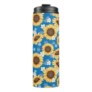 Zonnebloemen Thermosbeker