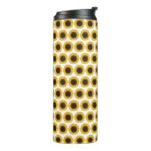 zonnebloemen thermosbeker (Gedraaid links)
