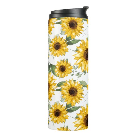 Zonnebloemen Thermosbeker (Gedraaid links)