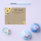 Zonnebloemen Tijd Capsule Advice voor Coupes Flyer (Enkel)