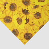 Zonnebloemen Tissuepapier (Detail)
