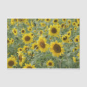 Zonnebloemen Tissuepapier (Voorkant)