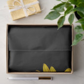 Zonnebloemen tissuepapier (Geschenk)