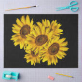 Zonnebloemen tissuepapier (Craft)