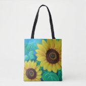 Zonnebloemen Tote Bag (Voorkant)