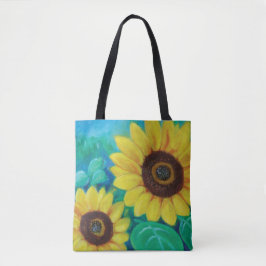 Zonnebloemen Tote Bag