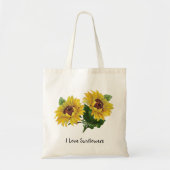 Zonnebloemen Tote Bag (Voorkant)