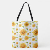 Zonnebloemen Tote Bag (Voorkant)