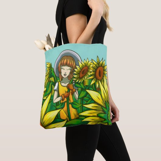 Zonnebloemen Tote Bag (Dichtbij)