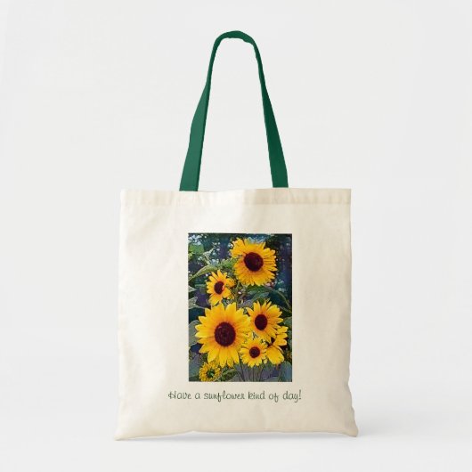 Zonnebloemen Tote Bag (Voorkant)