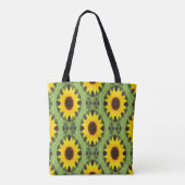 Zonnebloemen... Tote Bag (Achterkant)