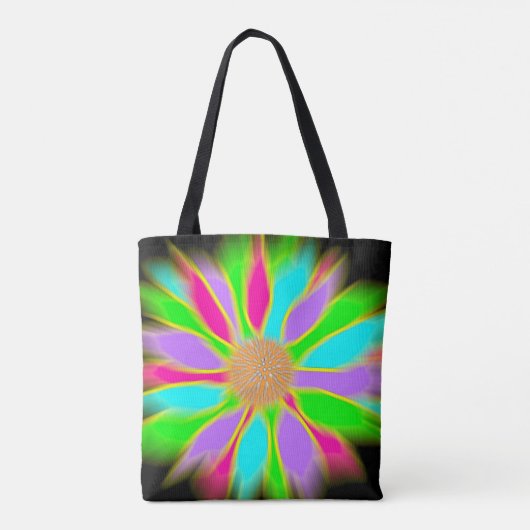 Zonnebloemen Tote Bag (Achterkant)