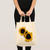 Zonnebloemen Tote Bag (Voorkant (product))