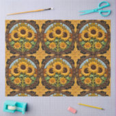 Zonnebloemen Trendy mooi Collectie Tissuepapier (Craft)