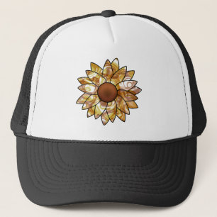 Zonnebloemen Trucker Pet
