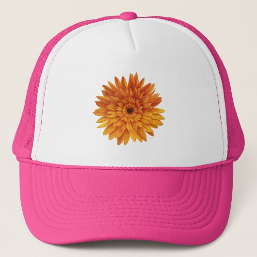zonnebloemen trucker pet (Voorkant)