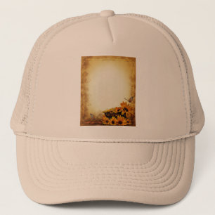 Zonnebloemen Trucker Pet