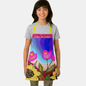 Zonnebloemen Tulips & Love Denking of You Schort (Insitu)