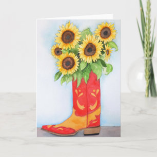 Zonnebloemen uit de West Kaart