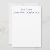 ZONNEBLOEMEN UITNODIGING (Achterkant)