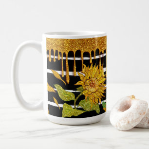 Zonnebloemen Uniek en grillig Koffiemok