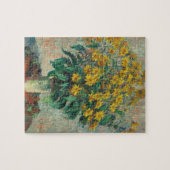 Zonnebloemen van Claude Monet Legpuzzel (Horizontaal)
